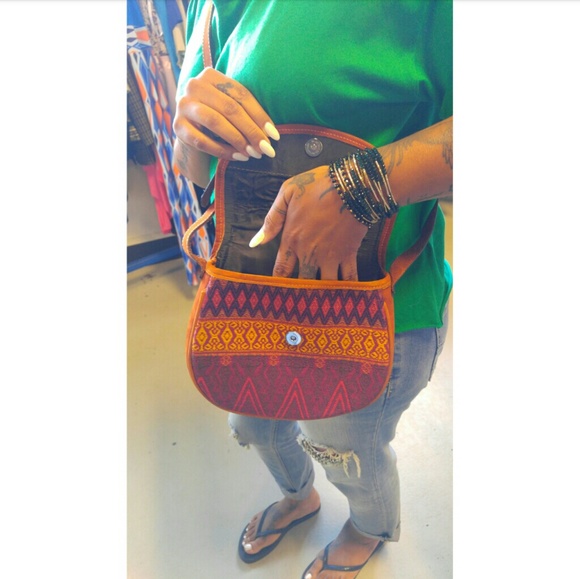 Bags Guatemala Suede Handmade Crossbody Bag Poshmark